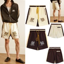 Rhude herenshorts ontwerper voor herenshorts heren Katoen zomer basketbal sportjogging ademend mode kwartbroek polyester ontspannen letter nieuwe stijl