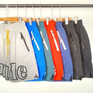 rhude pantalones cortos para hombre diseñador para hombres pantalones cortos hombres Algodón verano baloncesto deportes jogging moda transpirable cuarto pantalones poliéster carta relajada nuevo estilo A6