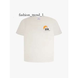 Rhude Shirt Designer T-shirt Hommes T-shirt de haute qualité Tess Mode décontractée à manches courtes Europe Amérique Hommes Femmes Col rond Luxe Tendance Marque T-shirts Taille US 5395