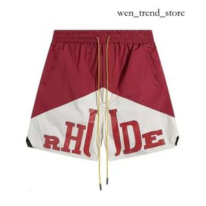 RHUDE Short Basketball Shorts pour hommes Fi Beach Short Running Pantal