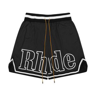 Rhude Short Desinger Short Fashion Brand Rhude Sport Short Men Dames paar mode luxe zwembrief print shorts Rhude Mens Sports Shorts 476