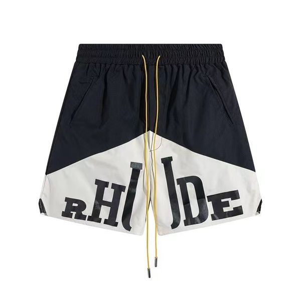 rhude shorts shorts de créateurs Mens Basketball Short Pants Luxury Summer Beach hommes shorts Lettre Street Fashion Pantalons de survêtement shorts de bain
