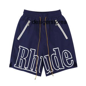 Rhude Shorts Korte herenshorts Designershorts Zomermode Drogen Korte Hoge kwaliteit Streetwear Mode Casual Hip Hop Strand Sportkleding Korte broeken voor heren 578