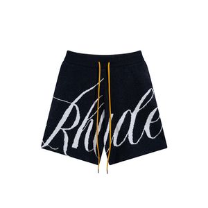 Rhude Shorts Men Korte Designer Shorts Summer Mode Drying Short hoogwaardige Streetwear Fashion Casual Hip Hop Beach Sport Swear Mens Shortpants 42oatc