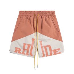 RHUDE Shorts pour hommes Designer Men Haikyuu Vêtements Femme Femme Outdoor Jogging Womens décontracté Fiess Mesh Breathable Beach Pant Sports jouer au basket 189