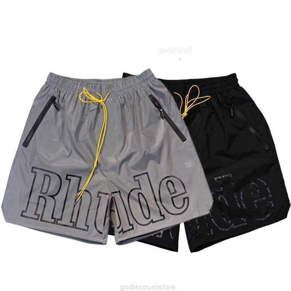 Rhude Shorts Mens Designer Short Men Sets Chándal Pantalones Sueltos Cómodos Moda Be 2023 Nuevo Estilo S M L Xi Poliéster 503C