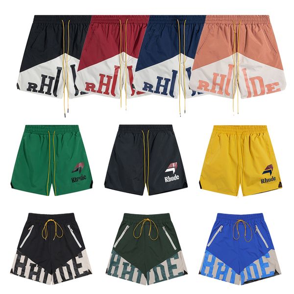 Rhude Shorts Diseñador para hombres Diseñador corto más corto Shorts Hawaiian Pantalones de playa Beauthel Beautiful Fashion Sports Free Shipping Free Women Women Beach Shorts