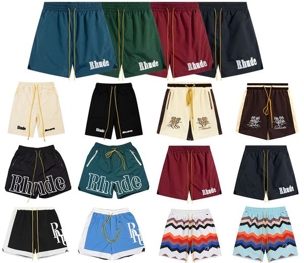 shorts de rhude shorts concepteurs de concepteurs longueur du genou court respirant houstoux de natation sèche short de plage d'été