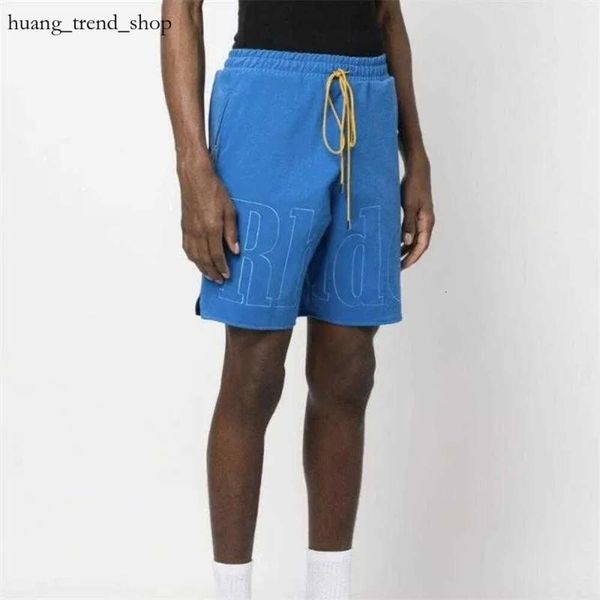 rhude shorts summer swim shorts Diseñador Corto Casual Rhude Verano Bordado Cordón Verano Deportes Moda Pantalones cortos Parejas Joggers Ropa deportiva 892