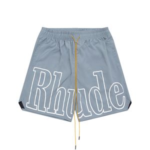 RHUDE Shorts Top Men Short Designer Summer Mens Luxury Sports Womens Swimswear Clothing Shortwig Tableau 720