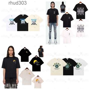 rhude t shirt heren ontwerper t shirts lente zomer rhude t -shirt man t shirts dames tees skateboard oversize mannen korte mouw t -shirt luxe merk heren shirts us si si wzj1