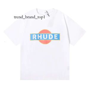 Rhude T-shirts Designer Chemise Hommes Shorts Imprimer Blanc Noir S M L Xl Rue Coton Mode Jeunes Hommes T-shirts Rhude Shorts Mode Tendance Marque Rhude 1721