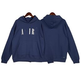 Ri Pull Sweats à capuche Lettres de luxe à manches longues Pull à capuche en vrac Streetwear Cotons Sweatshirts High Street Hoody Survêtement Vêtements 1FUI