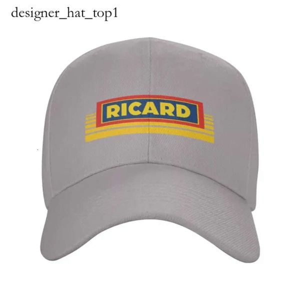 Ricard Ball Caps Designer Bob Ricard Chapeau pour hommes Femmes Top Quality Baseball Cap plusieurs couleurs Casquette Élégante Chapeaux réglables Sunshade Baseball Cap 2682