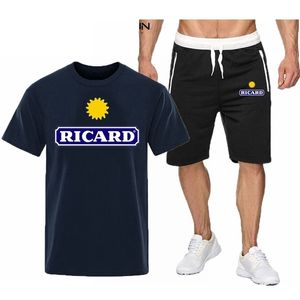 Ricard Sneldrogende Heren Sets Running Compressie Sport Past Basketbal Panty Kleding Gym Fitness Jogging Sportswe 220615