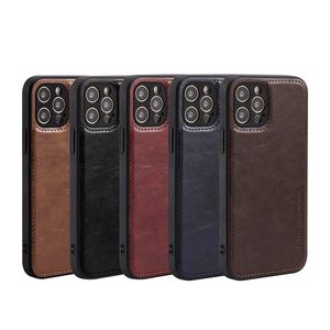 Rich Boss Leather PU Phone Cases Housse de protection pour iPhone 14 13 12 Pro MAX Samsung