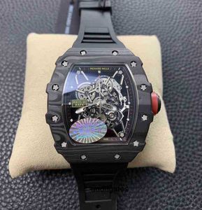 Richa Business Leisure RM35-01 Volledig automatische mechanische molenwatch-tape herenhorloge