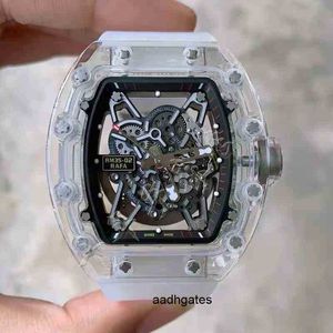 Richa Business Leisure Rm35-02 Volautomatisch mechanisch molenhorloge p Crystal Case Tape Herenhorloge DQCK