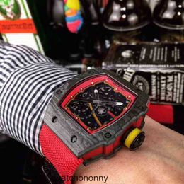 Richa Mechanics Horloges Luxe Horloge Zakelijk Vrije tijd Heren Rm67-02 Volautomatische Mechanische Molenband Heren