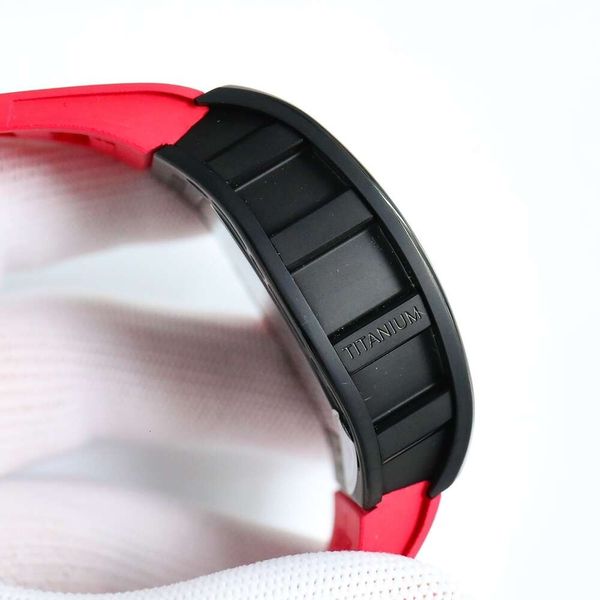 Richa Milles TOURBILLON BP Factory designer de montres RAFAEL Tourbillon NADAL superclone hommes rm052 montres-bracelets CG1Q mécanique uhr NTPT boîtier en fibre de carbone montre riche