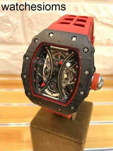 Richamill Swiss ZF Factory Watch Mécanical Mens Watch Wristwatch de luxe pour hommes.Mécanisme suisse.Céramique.