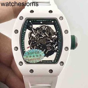 Richamill Swiss ZF Factory Watch Siliconenheren Automatisch mechanisch horloge RMS110