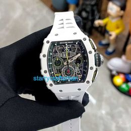 Richamills Luxury Montres Chronographe mécanique Mills Watch Series Men's RM11-03 MONTRE MENSE MONTRE AUTALE MÉCANIQUE MONTRE SWISS WORLD WORD STK8