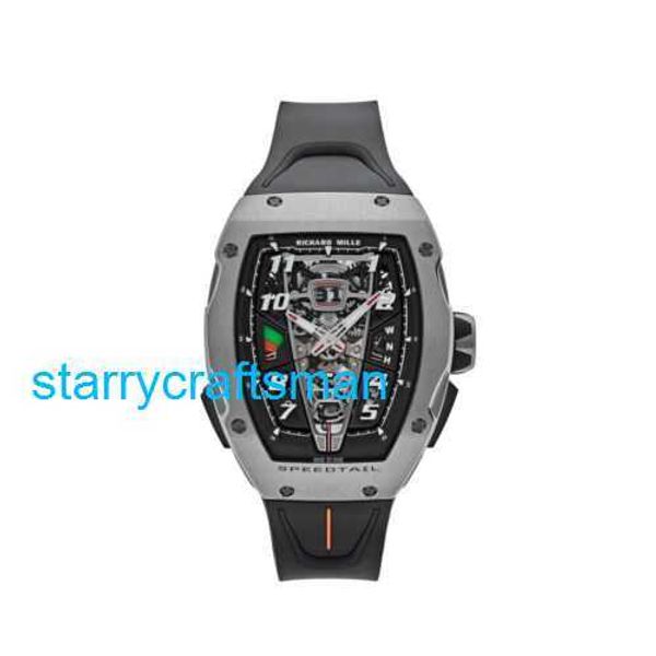 Richamills Relojes de lujo cronógrafo Mills RM40-01 McLaren Speedtail Automatic Waenbillon STGB