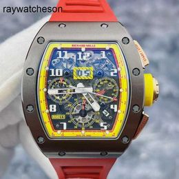 Richamills Watch Milles Watches RM011ao RG Badminton Elite Li Zongwei Limited Edition 30 Brown Yellow Color Automatic Machinery