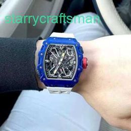 Richamills regarde RM Tourbillon Wristwatch Top Copy RM35-03 Blue NTPT Fashion's Fashion Leisure Business Sports Machinery Wat Wn-7iis