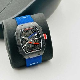 RichardMiler horloges automatisch opwindbaar RM67-01 SPORT VERSIE polshorloge RichardMiler Rm67-02 horloge NTPT blauw HBQZ