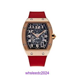 RichardMiles RM67-01 Montres Montre-bracelet mécanique en or rose pour hommes Montre automatique HB KASF