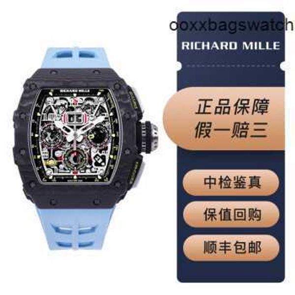 Montre de marque Richardmill Montres-bracelets mécaniques automatiques Montre Richardmill RM1103 NTPT avec montre mécanique automatique pour homme 4994 x 4450 mm avec garantie voiture HB4U