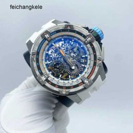 Reloj Richardmill Milles Relojes Mecánico Rm 6001 Voiles De Saint Barth 50 mm Esfera de trabajo abierta de segunda mano
