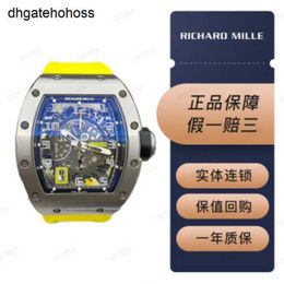 Richardmills horloge Milles horloges Richarmill Mens Series Rm 030 Titaniumlegering Limited Edition Mode Vrije tijd Sport Mechanisch Pols