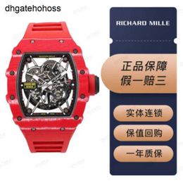 Richardmills horloge Milles horloges Richarmill Mens Series Rm 3502 Ntpt Red Devil Limited Edition mode vrijetijdssport mechanisch polshorloge