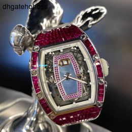 Richardmills Horloge Zwitserse Automatische Mechanische Horloges Richardmillsr Rm 037 18k Wit Goud Ruby Mechanische Dames