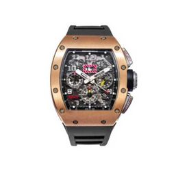 Richarmill Montre Suisse Automatique Montres Mécaniques Série Homme Felipe Massa Chronographe Or Rose Montre Homme Rm011 WN-7VBD