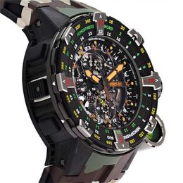 Richarmilles montres de luxe suisses marque montres Richarmilles Sylvester Stallone Rm25-01 montre pour hommes HB35