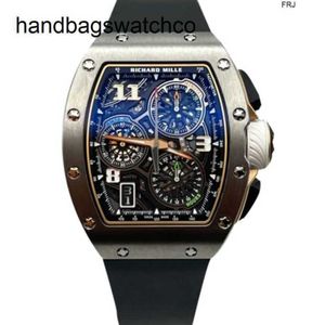 RicharMilles Horloges Mechanisch horloge Lifestyle Indoor Timingcodetabel Titanium Rm7201 frj