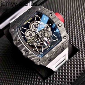 Richarsmill Luxe mechanische horloges voor herenhorloge Rms35-02 Zwitsers automatisch uurwerk Saffierspiegel rubberen band Merk sporthorloge Mup7