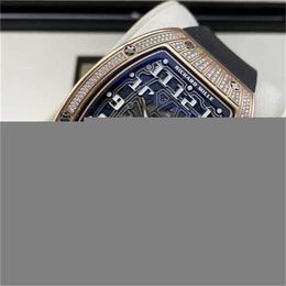 RichasMiers horloge Ys Top Clone Factory Watch Koolstofvezel Automatisch quartz pols RM-serie Rm67-01 18k roségouden diamanten datumweergave Yi-swz0 YI-JC8D YI-YOT3CAZDL9VL