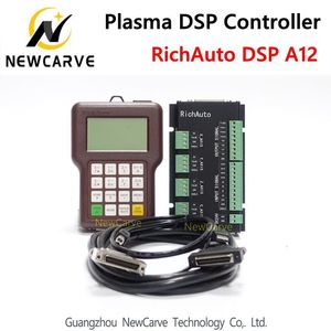 Richauto A12 CNC Contrôleur de plasma DSP A12S A12E Système de contrôle USB CNC Version anglaise Newcarve Controller