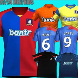 Richmond Voetbalshirts 2023 2024 Kids Kit 22 23 24 Maillot Keeper Training Man Voetbal Shirt Thuis rood blauw Uit geel Derde 3e KENT TARTT ROJAS