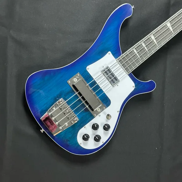 Rick enb.ack 4003 Bajo Guitarra eléctrica Azul 4 cuerdas Diapasón de palisandro Envío gratis