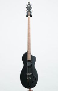 Rick Turner Model 1 Special C Elektrische gitaar All Black Satin Limited Edition Unbound Mahony Body Lamination Heel Cap Abalon3219632