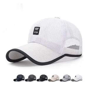 Casquette de pêche en maille respirante, chapeau d'été, de Sport, de Tennis, de Golf, pour femmes et hommes, Streetwear, Protection Uv, mode Panama