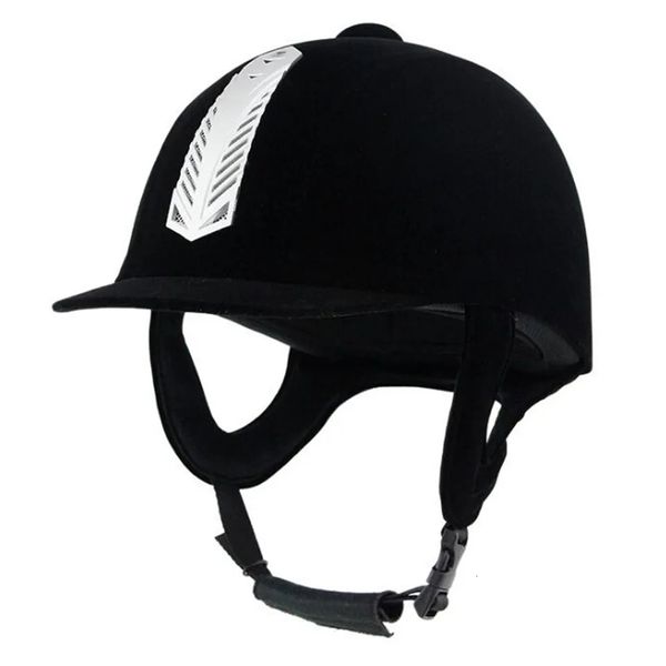 Casques d'équitation LOCLE casque d'équitation équestre respirant Durable sécurité demi-couverture casques de cavalier pour hommes femmes enfants 52-62 cm 231122