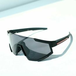 Rijd winddichte zonnebrillen voor dames nieuwe zonbescherming Sportpunkheren met groot gezicht en UV gepersonaliseerd