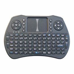 I9 Smart Fly Air Mouse Rétroéclairage à distance Le clavier sans fil i8 2,4 GHz est livré avec le contrôle du pavé tactile pour MXQ M8S X92 TV Box DHL Freeshipping